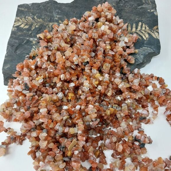 One strand of natural Carnelian - Picture 1 of 10